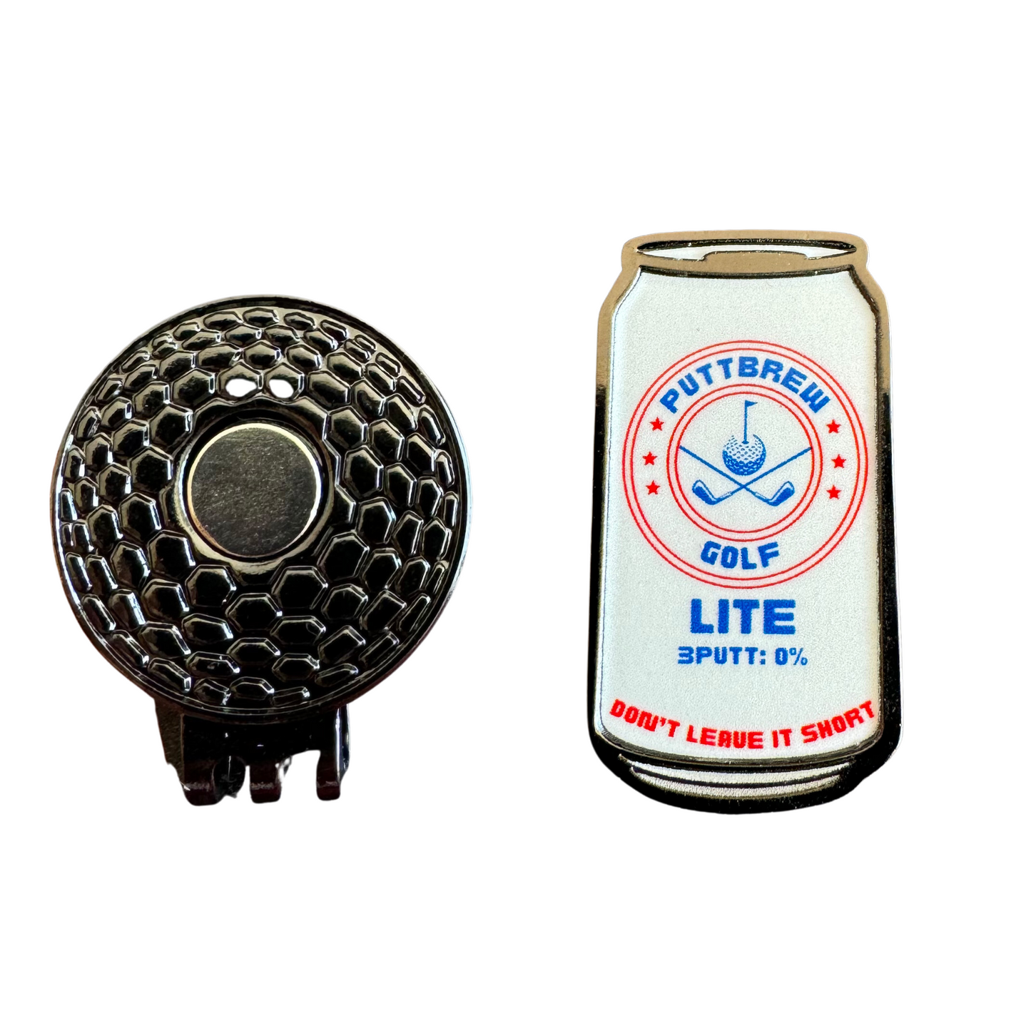 PuttBrew Beer Can Golf Ball Marker